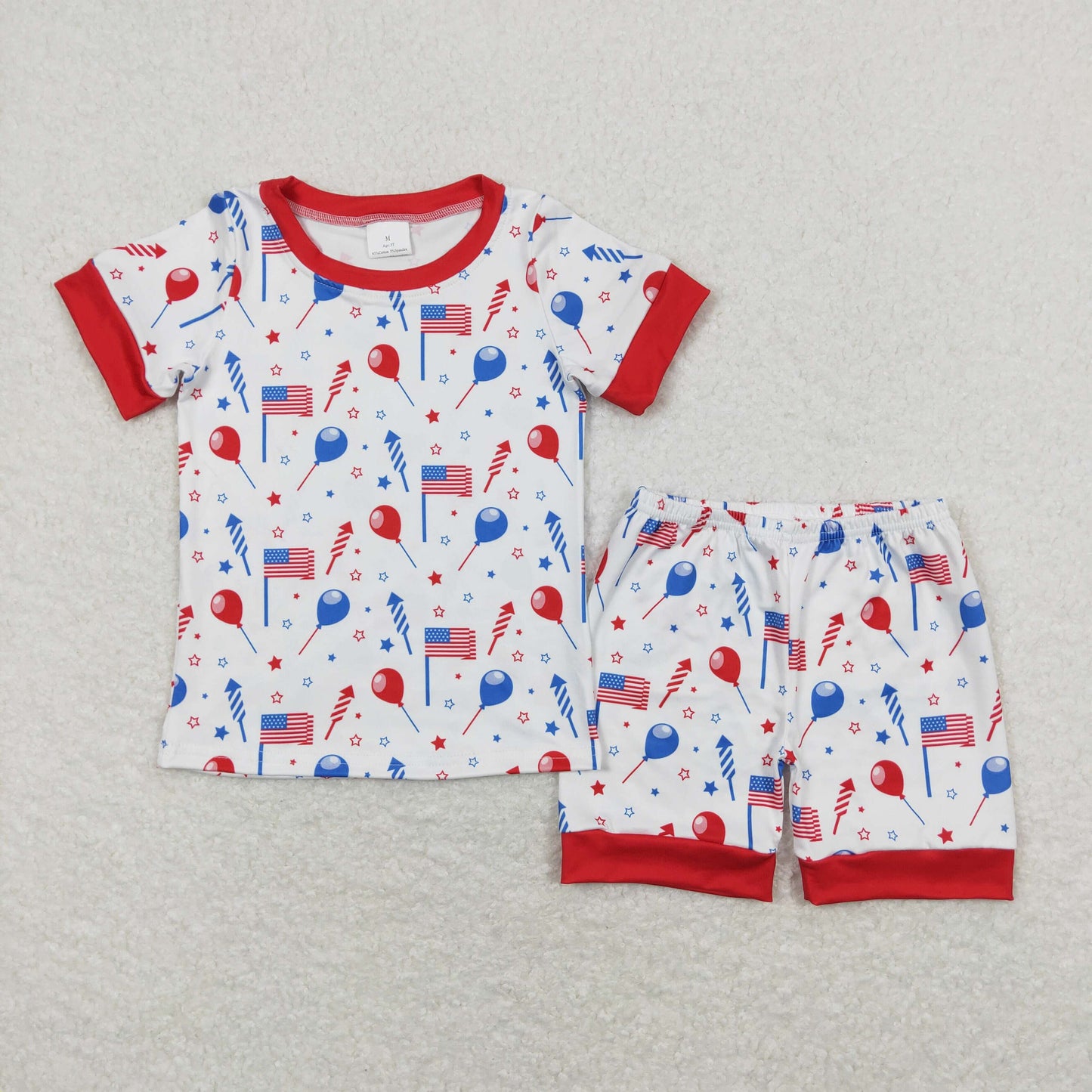 BSSO0707 Boys July 4th Pajamas