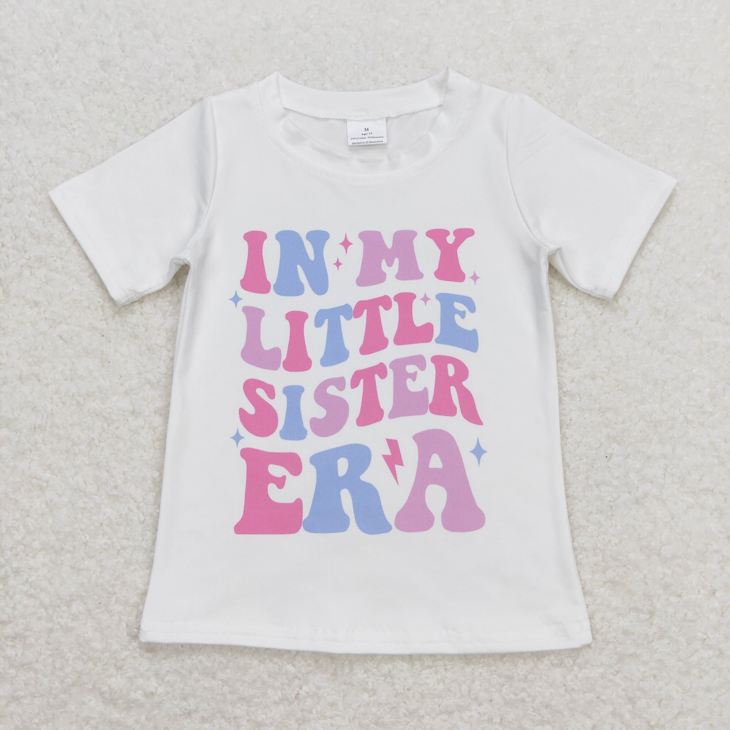 GT0507 Girls In my little sister era T-shirt