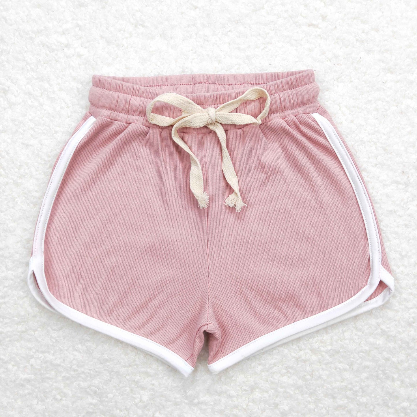 SS0292 Girls pink Cotton Shorts