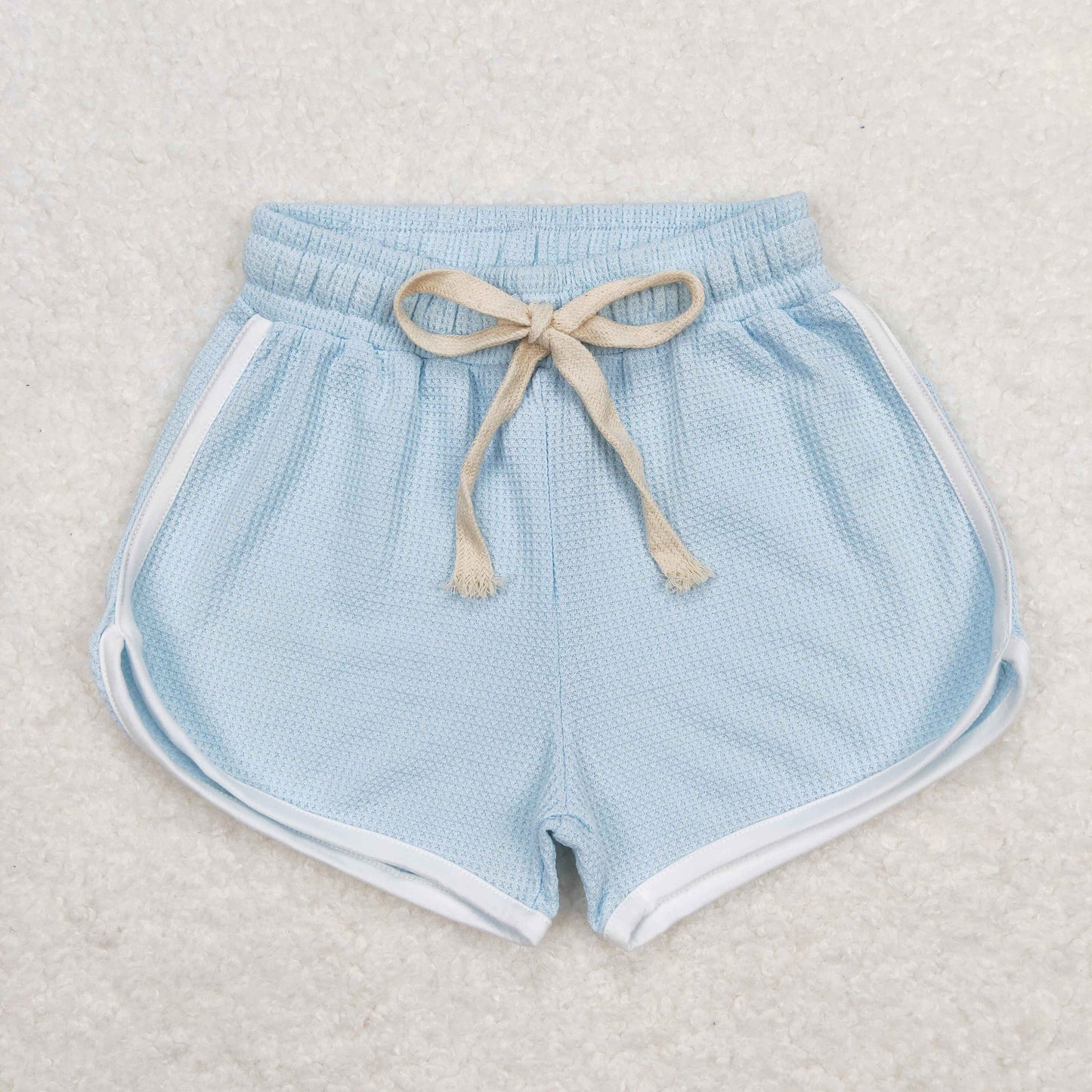 SS0289 Girls blue Cotton Shorts