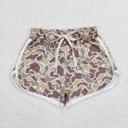 SS0176 Girls Camo Shorts