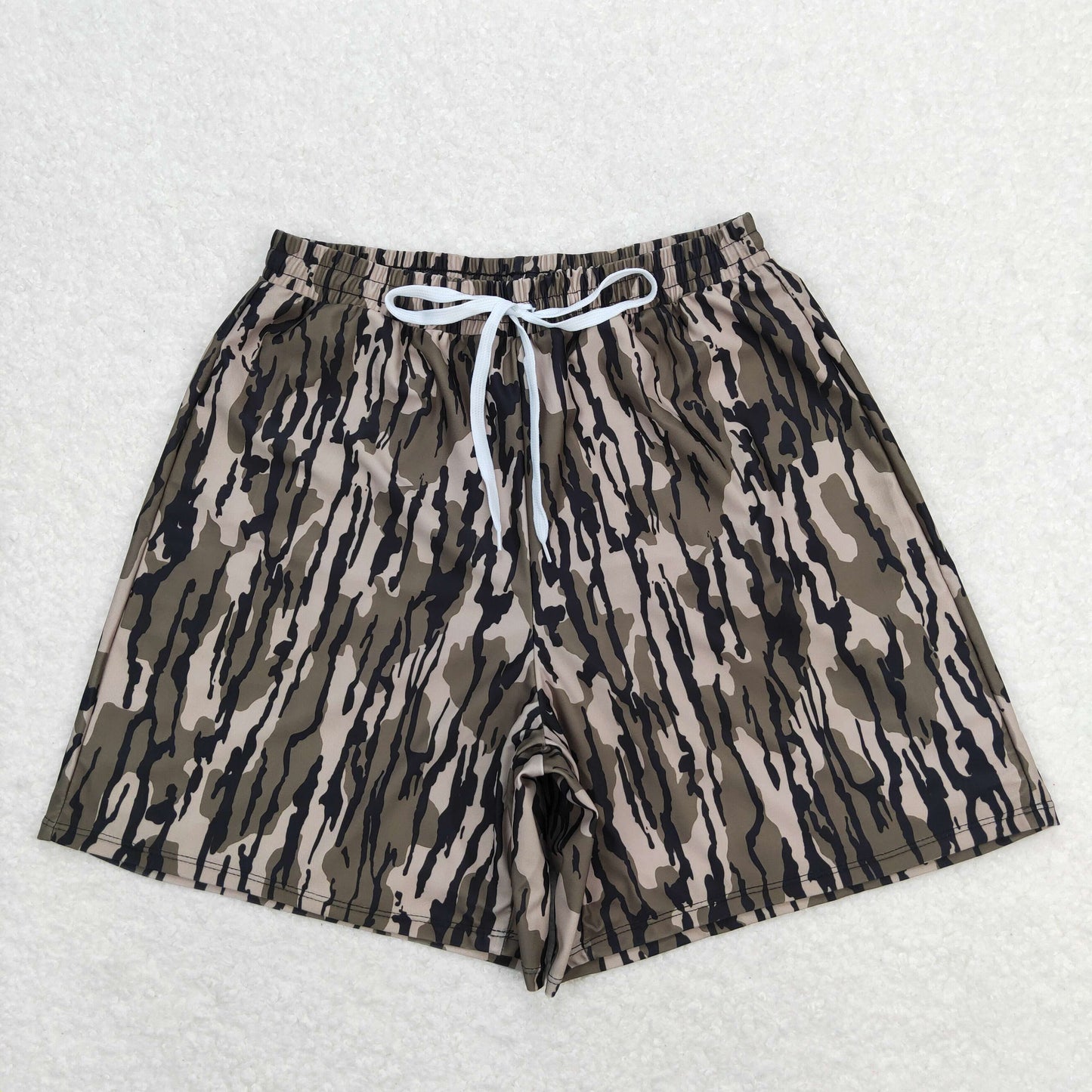 S0324 Adult camo swim trunks