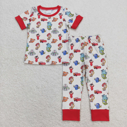 BSPO0322 Boys Cartoon Pajamas