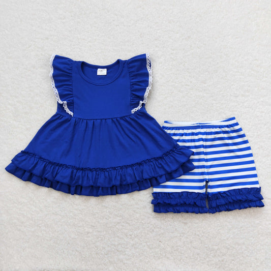 GSSO0762 Girls Blue Outfits