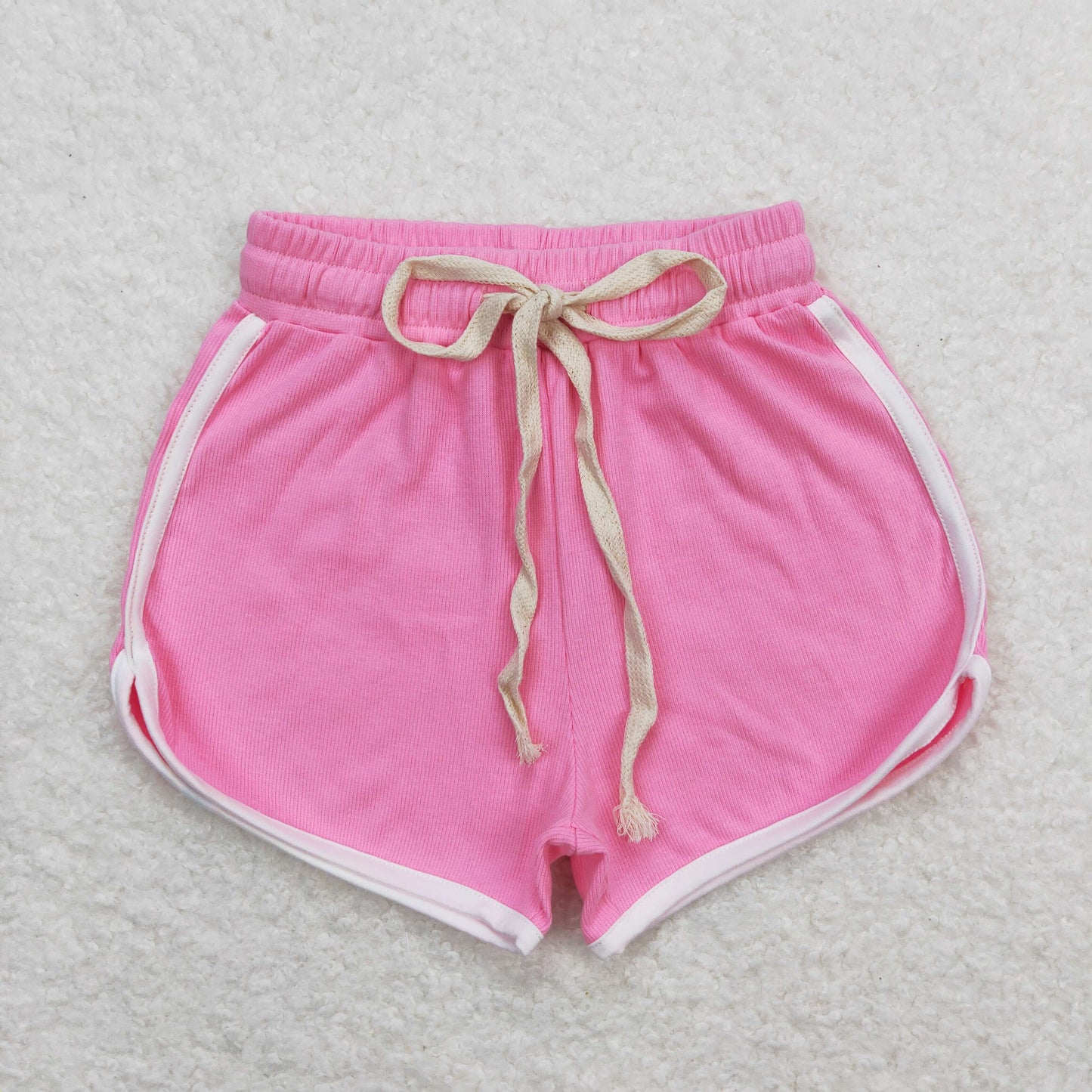 SS0315 Girls PINK Cotton Shorts