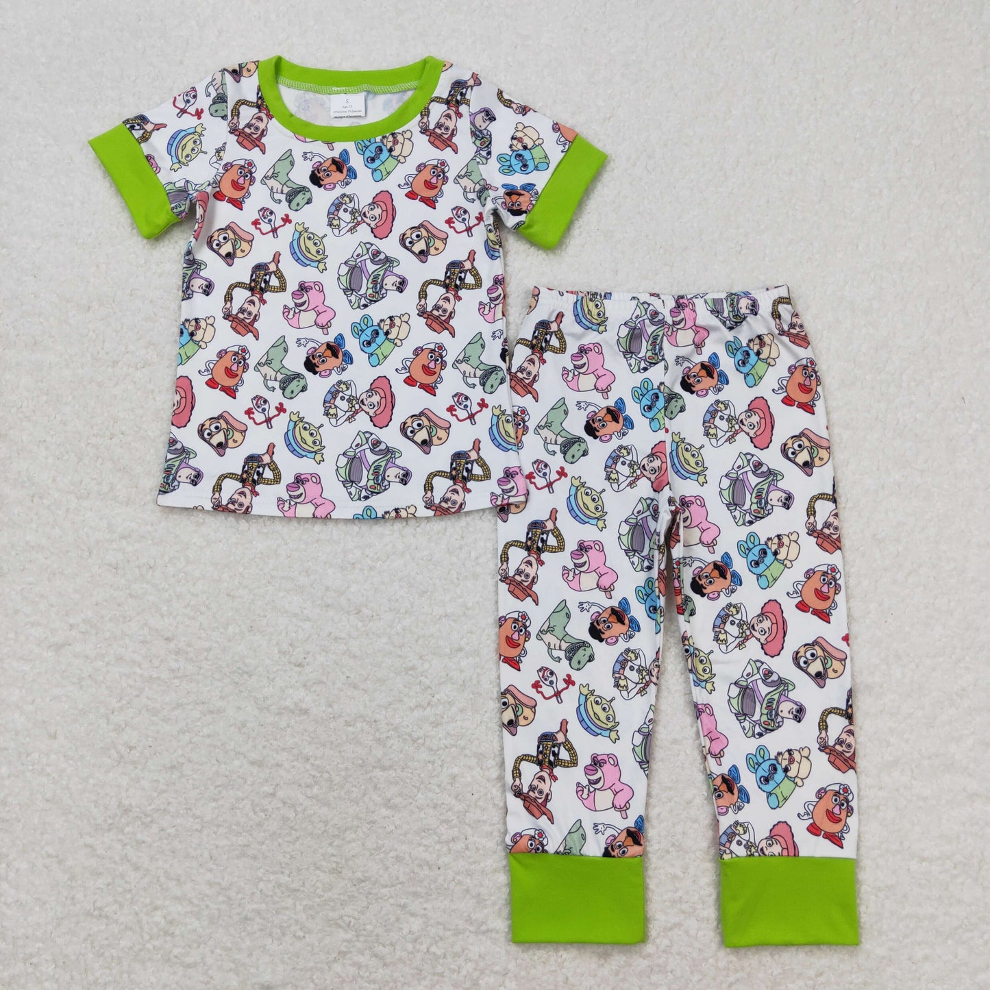 BSPO0321 Boys Cartoon Pajamas