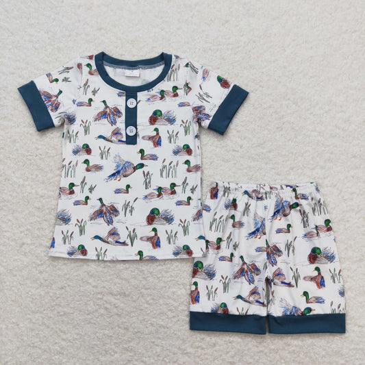 BSSO0524 Boys Duck Pajamas