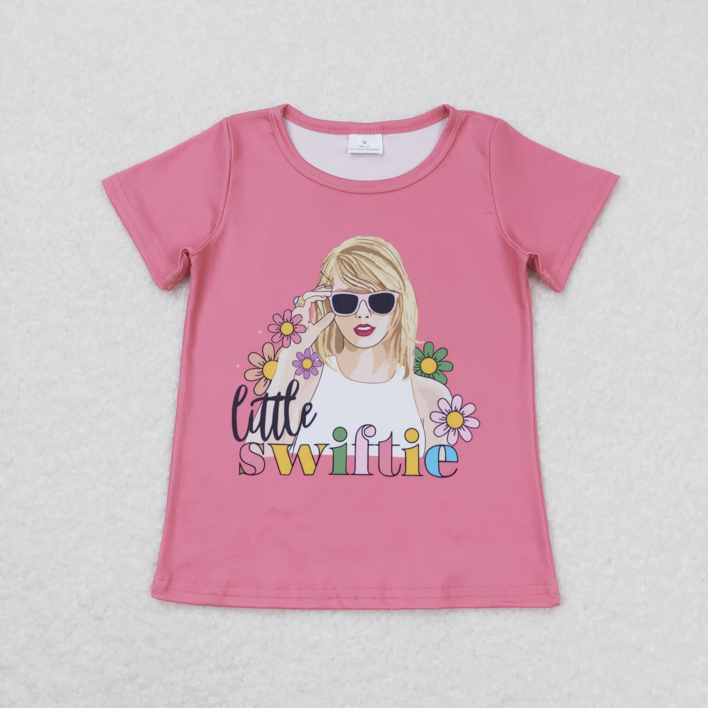 GT0552 Girls Singer T-shirt Milk silk