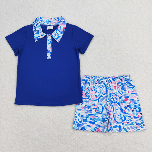 BSSO0673 Boys Navy Sea Outfits