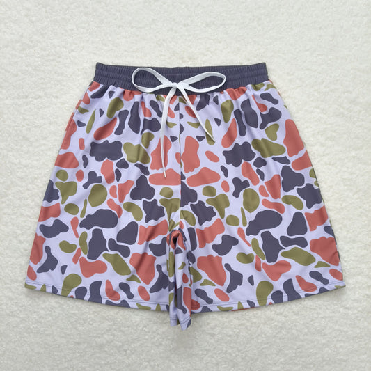 S0402 Adult camo swim trunks