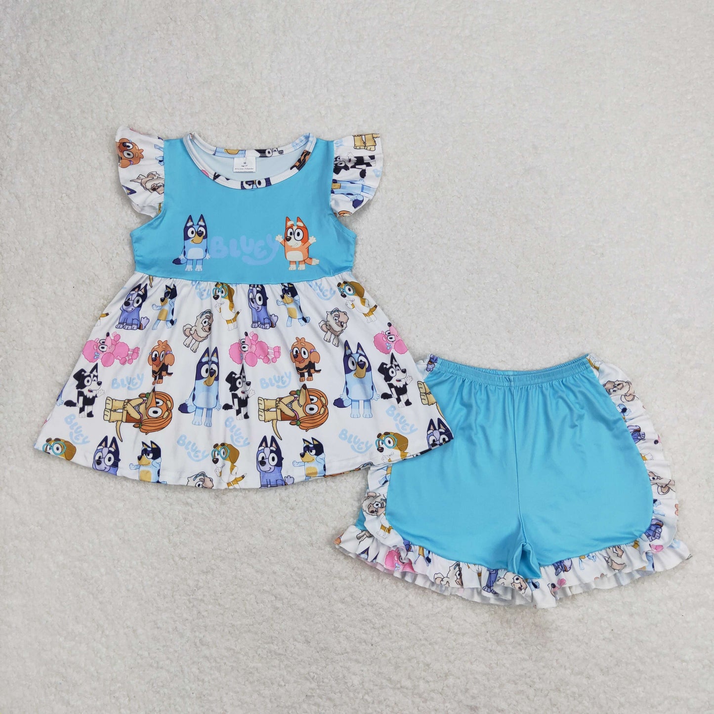 GSSO0387 Girls Cartoon Dog Outfits