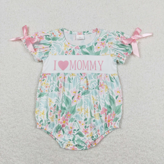 SR1471 Baby Girls Love Mom Bubble