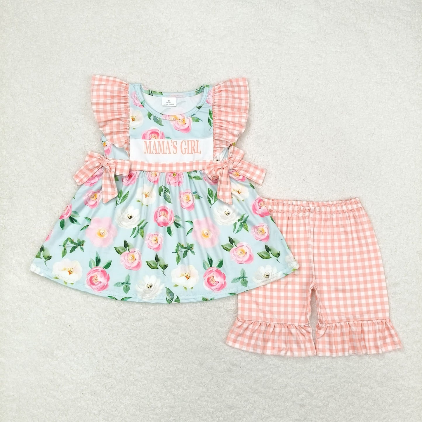 GSSO0803 Girls Mama's Girl Floral Outfits