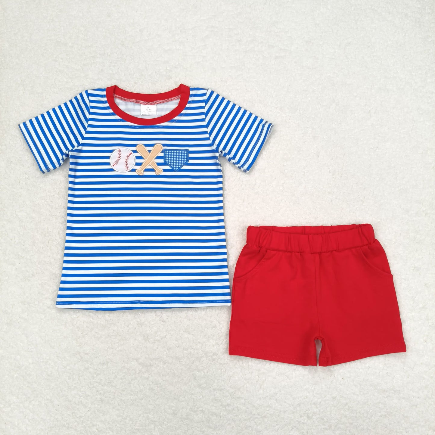 Boys Baseball Outfits embroidery