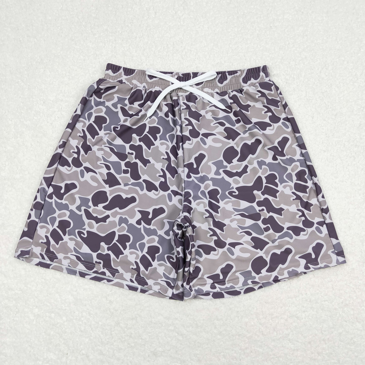 S0323 Adult camo swim trunks