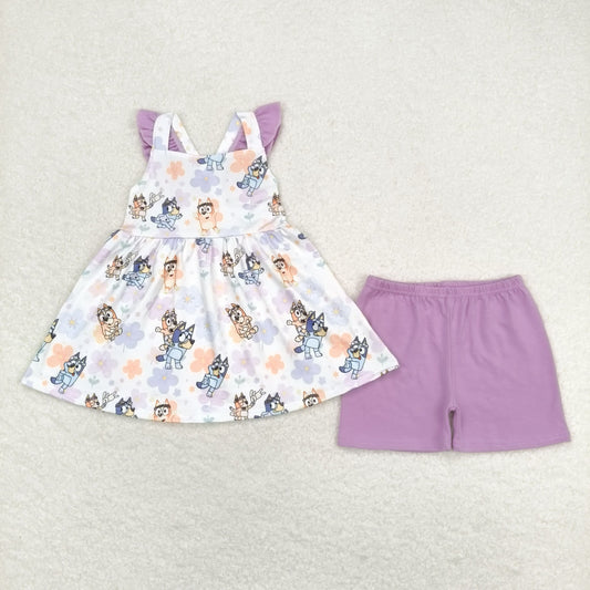 GSSO0998 Girls Cartoon Dog Outfits