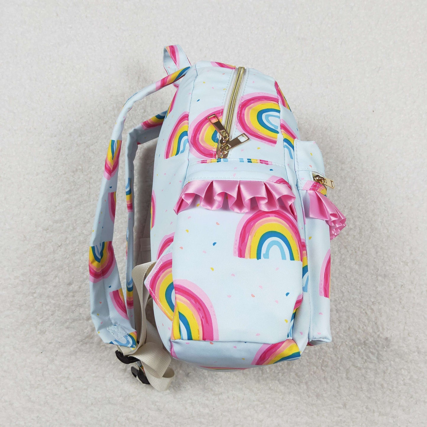 BA0167 Rainbow Backpack  17 * 13.2 * 5 inches