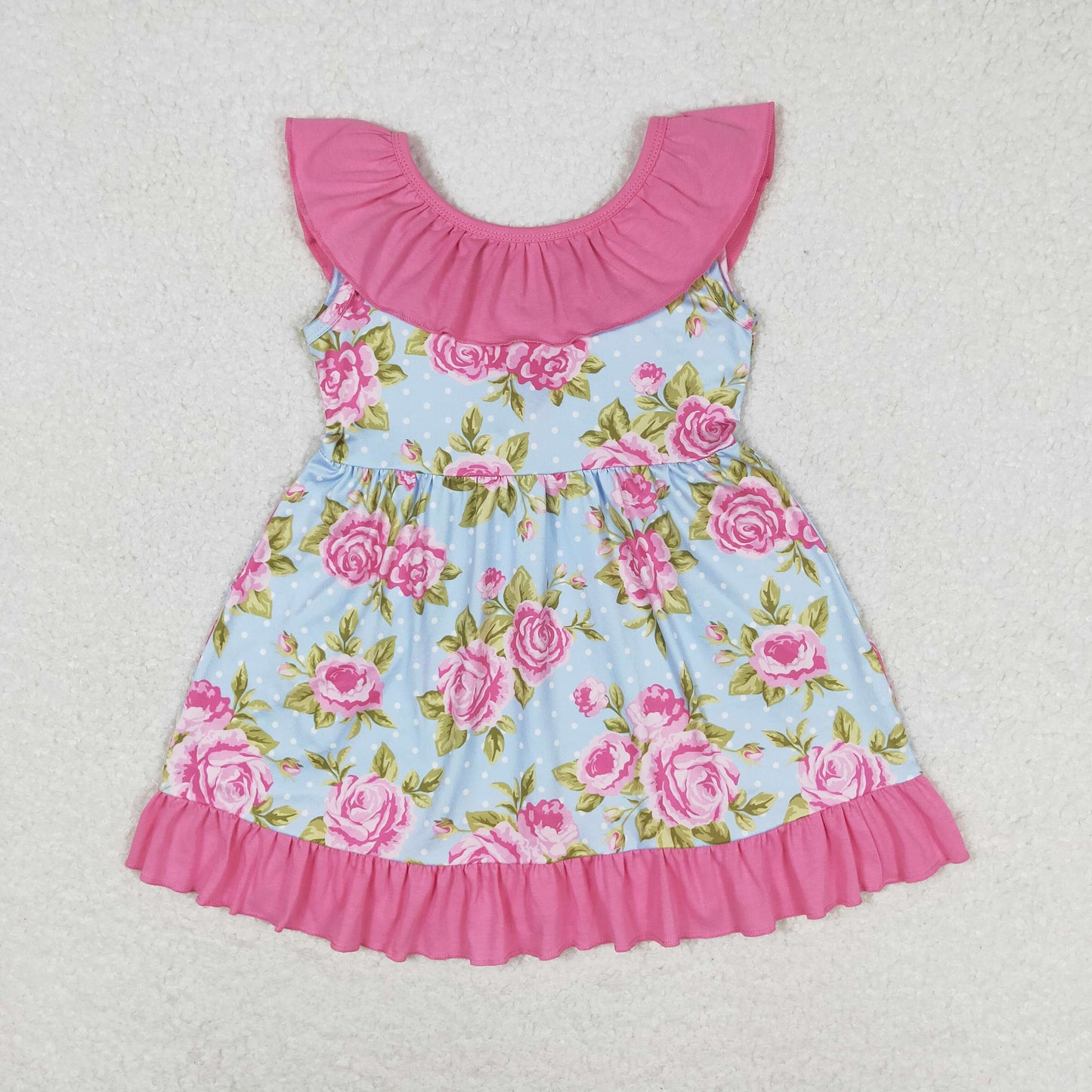 GSD0738 Girls Floral Dress