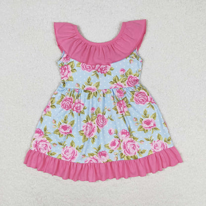 GSD0738 Girls Floral Dress