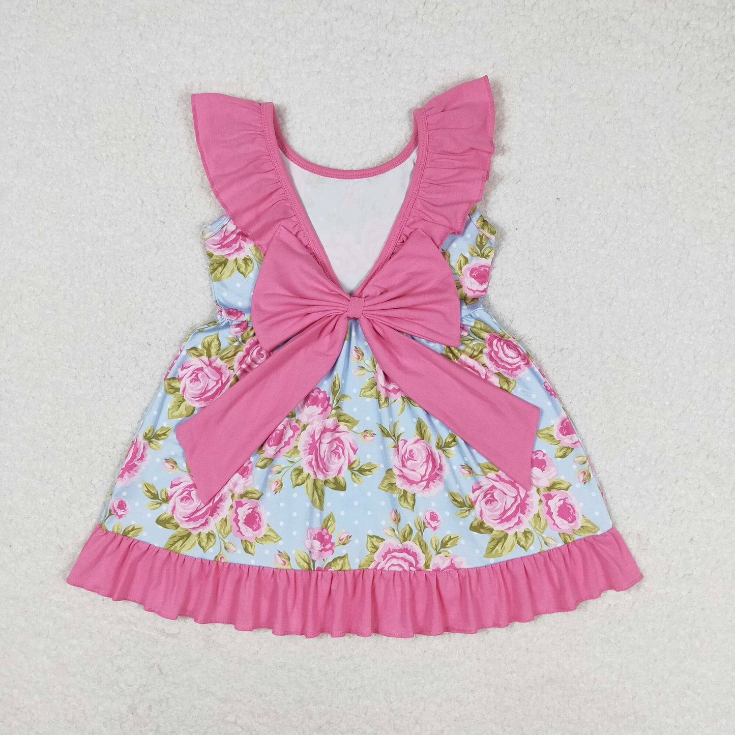 GSD0738 Girls Floral Dress