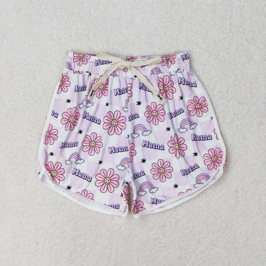 SS0172 Adult Mama floral Shorts