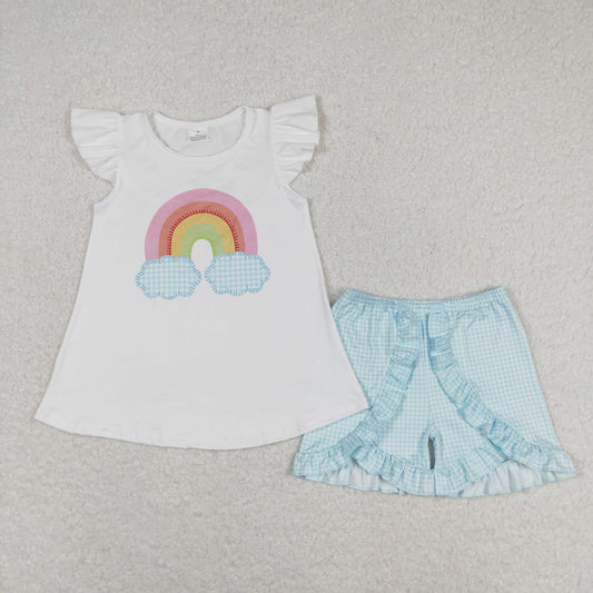 GSSO0827 Girls Rainbow Outfits