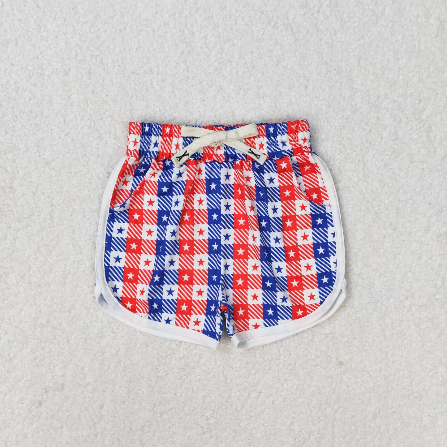 SS0253 baby girls stars summer shorts