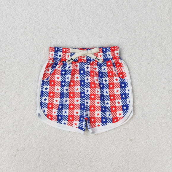 SS0253 baby girls stars summer shorts