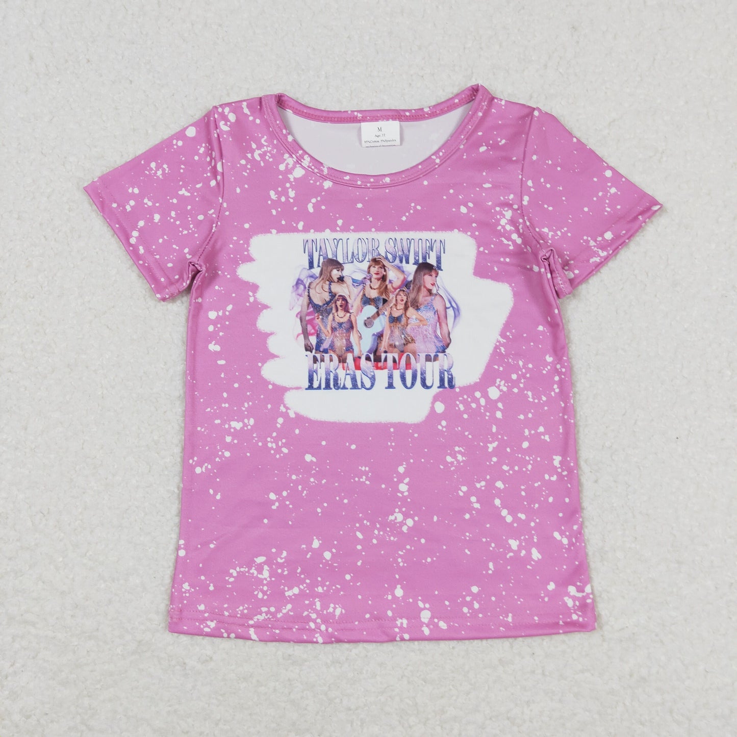 GT0539 Girls Singer T-shirt Milk silk