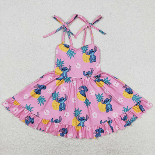 GSD1080 Girls Cartoon Dress