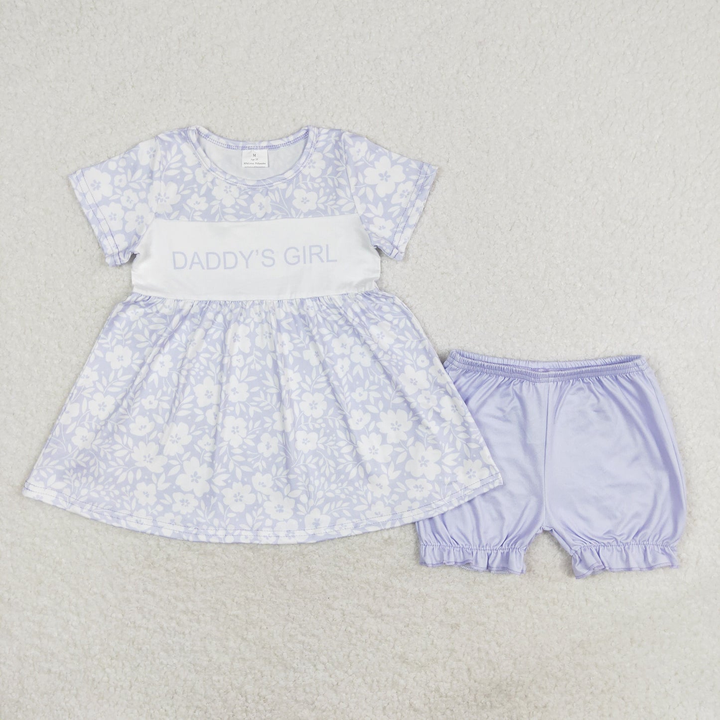 GSSO1070 Girls Daddy's girl Floral Outfits