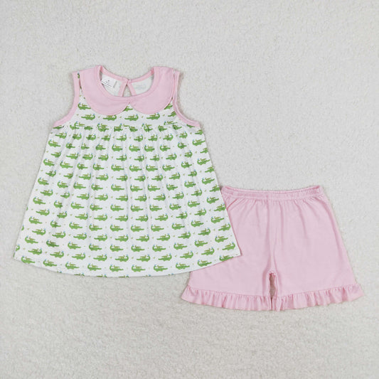 GSSO0654 Girls crocodile Outfits