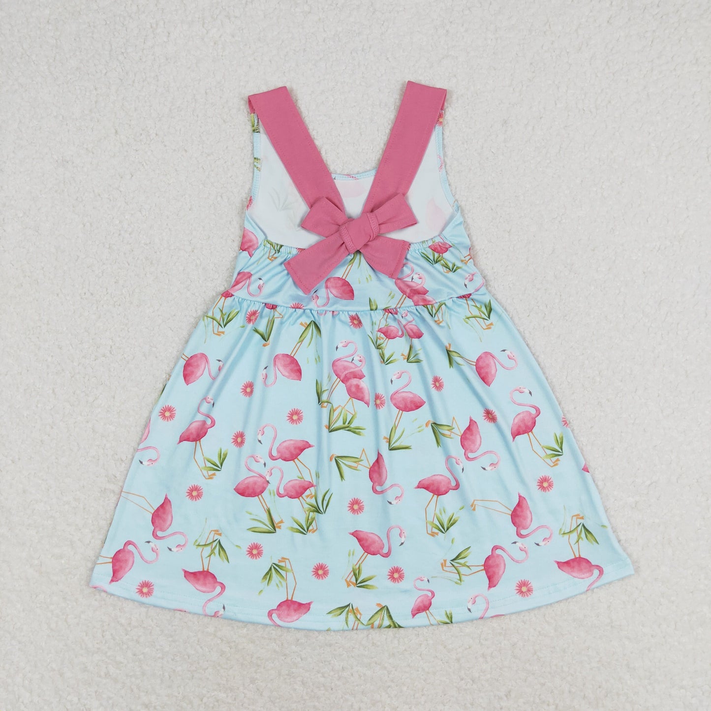 GSD0693 Girls Flamingo Dress