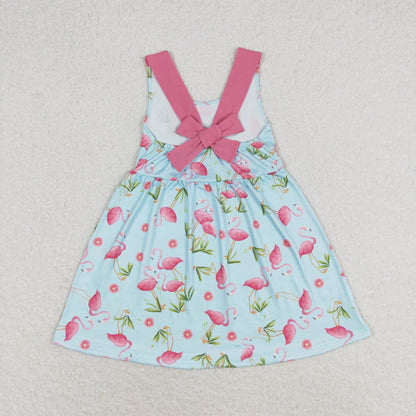 GSD0693 Girls Flamingo Dress