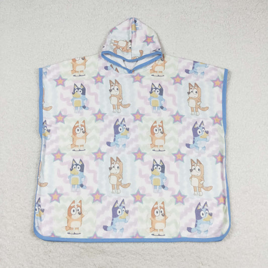 S0391 Baby cartoon dog bathrobe 24.4 x 24.4 inches