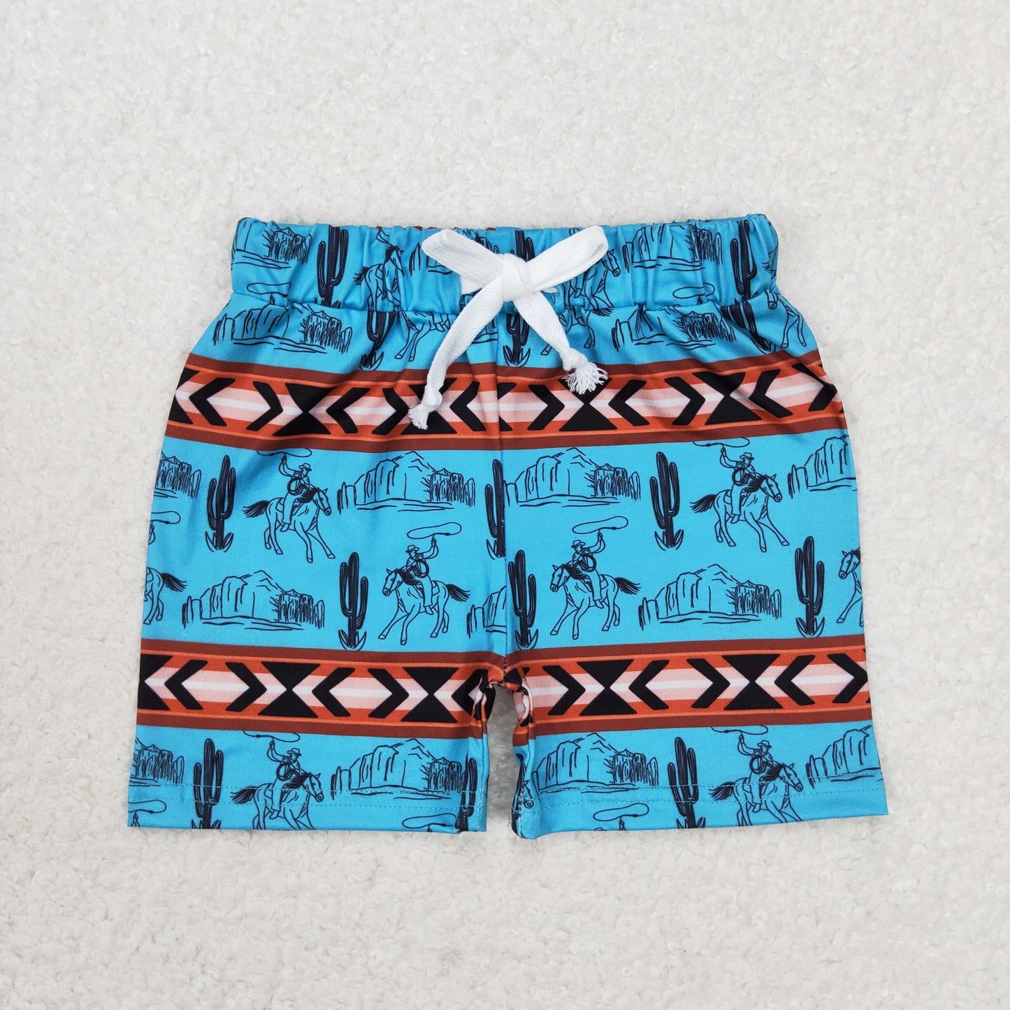 SS0207 Boys Cow Summer Shorts