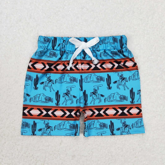 SS0207 Boys Cow Summer Shorts