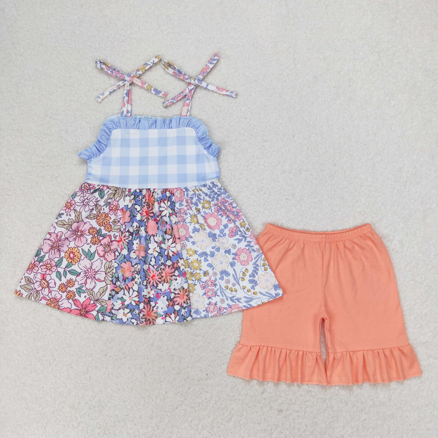 GSSO0990 Girls Floral Outfits