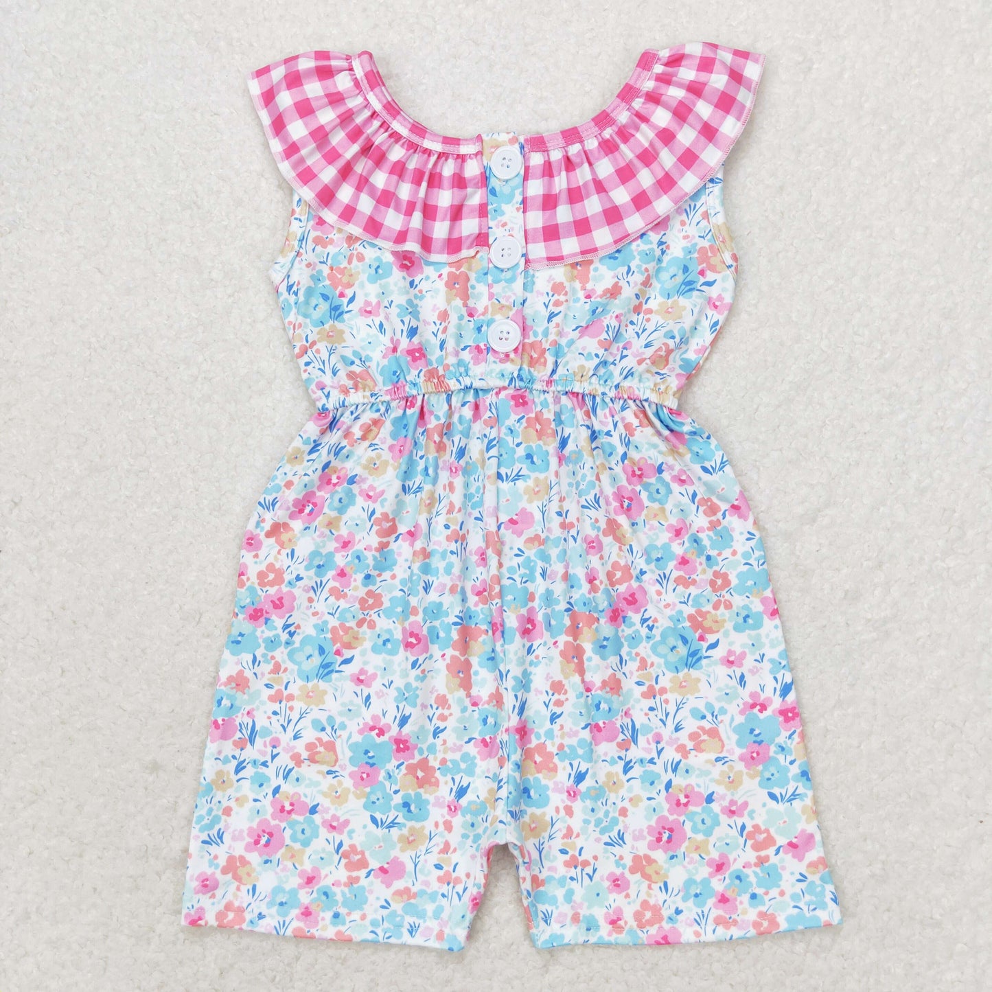 SR1244 Baby Girls floral Jumpsuit