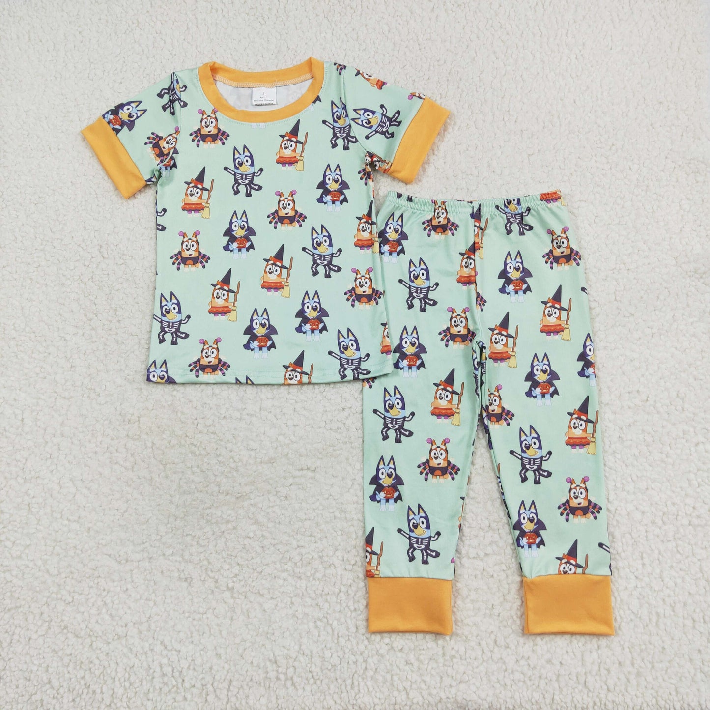 BSPO0408 Boys Halloween cartoon dog Pajamas