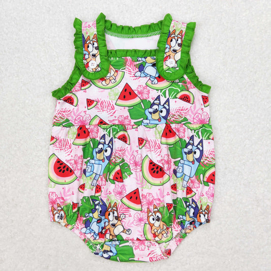 SR1308 Baby Girls Watermelon Bubble