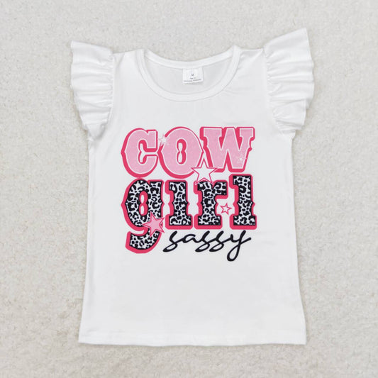 GT0504 Girls Cowgirl Top Short Sleeves