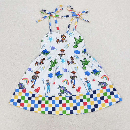 GSD1350 Girls cartoon Dress