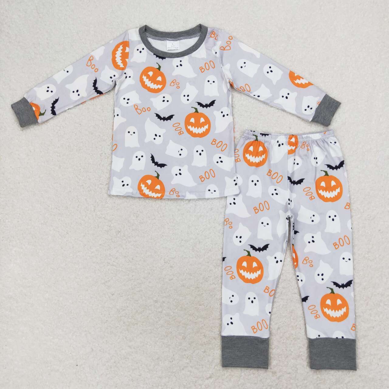 BLP0476 Boys Halloween boo Pajamas