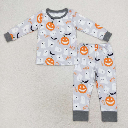 BLP0476 Boys Halloween boo Pajamas