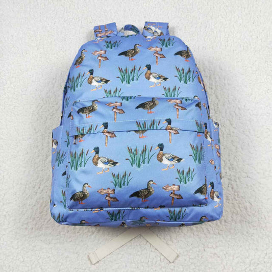 BA0200 Blue duck kids boys backpack