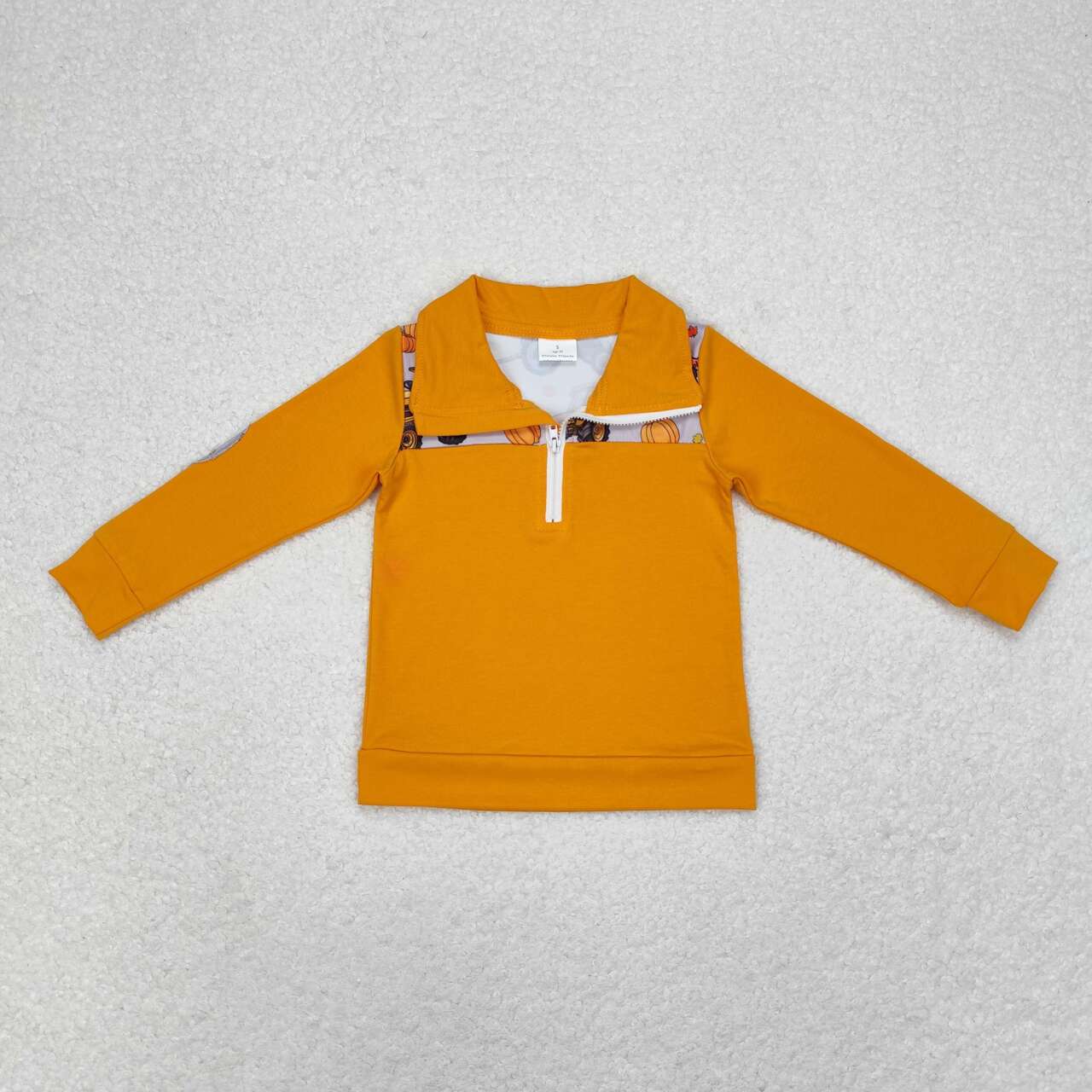 BT0695 Boys pumpkin Pullover