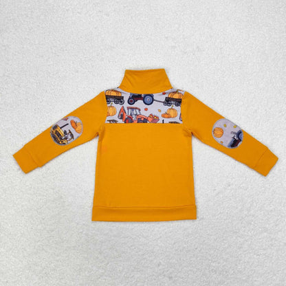 BT0695 Boys pumpkin Pullover