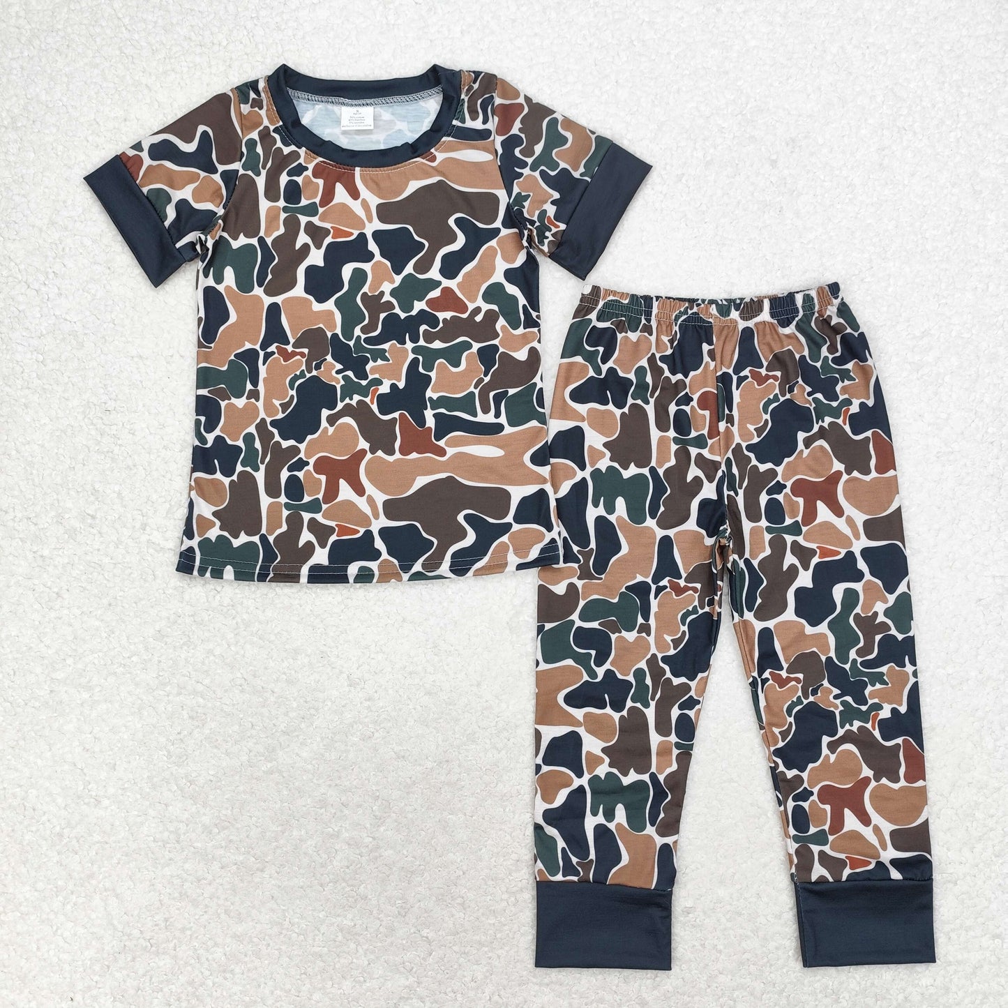 BSPO0443 Boys camo pajamas