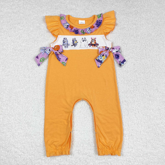 SR1796 baby girls Halloween romper